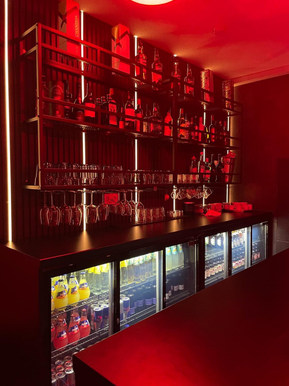 Einblicke auf die Bar